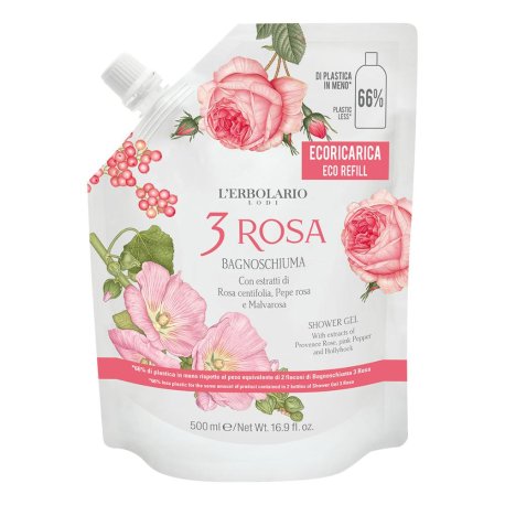 3 ROSA BAGNOSCHIUMA RIC 500ML