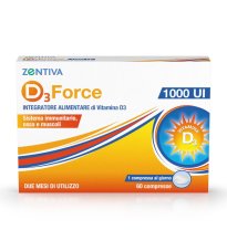 D3 FORCE ZENTIVA 1000UI 60CPR