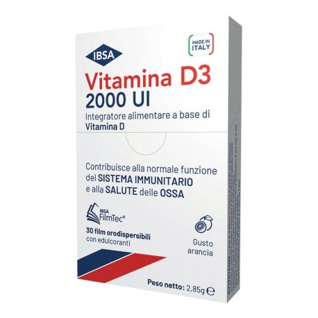 VITAMINA D3 IBSA 2000UI 30FILM