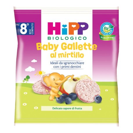 HIPP BABY GALLETTE RISO MIRT