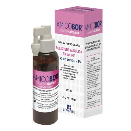 AMICOBOR SOL ALCOLICA 100ML