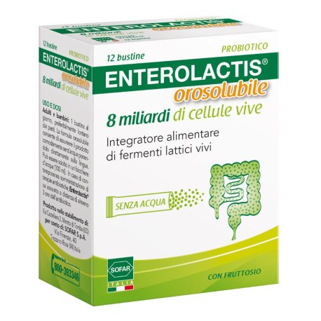 ENTEROLACTIS 8MLD 12BUST OROSO