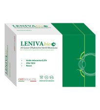 LENIVA BIOSECUR GARZE OFT 20PZ