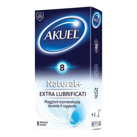 AKUEL NATURAL+ EXTRALUBR 8PZ