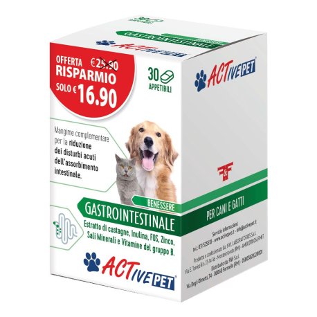 ACTIVE PET GASTROINTEST 30CPR