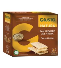 GIUSTO S/G PAN LEG AVENA 6CONF