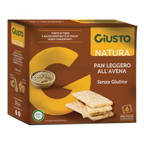 GIUSTO S/G PAN LEG AVENA 6CONF