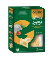 GIUSTO S/G RAVIOLI PO/RI/B250G