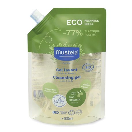 MUSTELA ECO GEL DET BIO 400ML