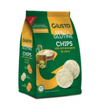 GIUSTO S/G CHIPS OLIO EVO 40G