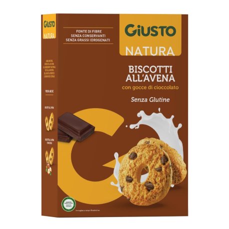 GIUSTO S/G BISCOTTI AVENA CIOC