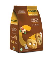 GIUSTO S/G BISCOTTI AVENA NOCC