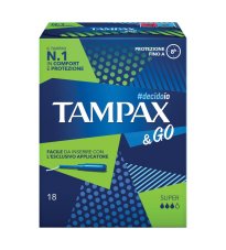 TAMPAX &GO SUPER 18PZ