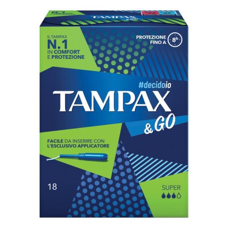 TAMPAX &GO SUPER 18PZ