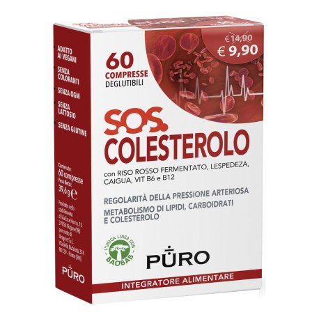 PURO SOS COLESTEROLO 60CPR DEG