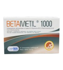 BETAMETIL 1000 4CPR SUBLINGUAL