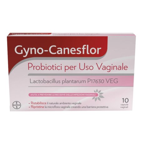 GYNO-CANESFLOR 10CPS VAGINALI