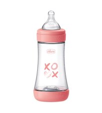 CH BIB P5 240ML MED SIL GIRL