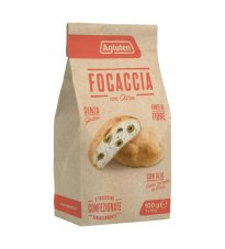 AGLUTEN FOCACCIA OLIVE 100G